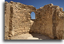 Byzantine Church::Masada, Israel::