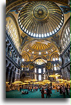Znaki na podłodze::Hagia Sophia, Stambuł, Turcja::