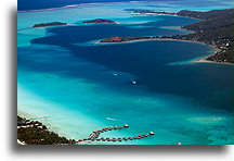 Turkusowa laguna::Bora Bora, Polinezja Francuska::
