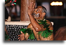 Fidżijski tancerz #3::Mieszkancy Fidzi, Południowy Pacyfik::