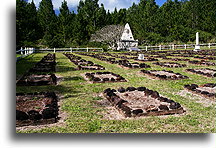 Cemetery of Ouro::Isle of Pines, New Caledonia, South Pacific::