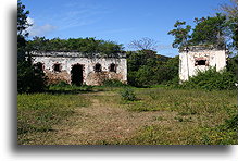 Ruiny więzienia::Ile des Pins, Nowa Kaledonia, Oceania::