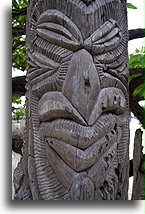 Typowa rzeźba Kanaków::Nowa Kaledonia, Oceania::