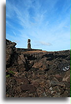 Ostatni wzniesiony moai #1::Wyspa Wielkanocna::