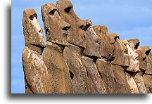 Tongariki Statues #1::Easter Island::