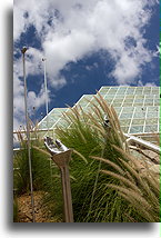The Glass Pyramid::Biosphere 2, Oracle, Arizona, USA::