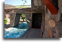 Taliesin West Fountain::Taliesin West, Arizona, USA::