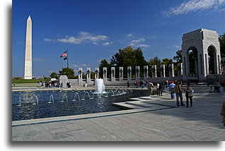 Pomnik II Wojny Światowej::Waszyngton, Stany Zjednoczone::