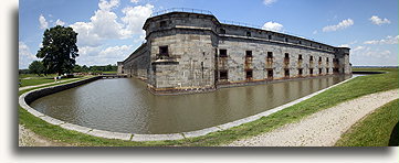 Fort Delaware Panorama::Fort Delaware, Delaware, United States::