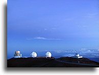 Astronomy Observatory on Mauna Kea::Mauna Kea on Big Island, Hawaii::