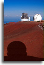 Subaru and Keck Telescopes::Mauna Kea on Big Island, Hawaii::