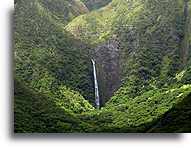 Wodospad Halawa::Wyspa Molokai, Hawaje::