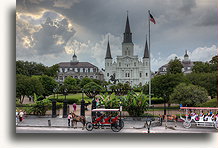 Saint Louis Cathedral::New Orleans, Louisiana, United States::