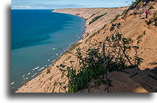 Perched Dunes::Grand Sable Dunes. Michigan, USA::