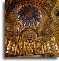 Interior of the Cathedral::Saint Louis, MO, USA::