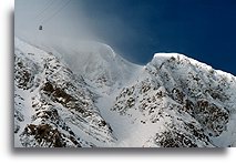Lone Peak Tram::Skiing in Montana, United States::