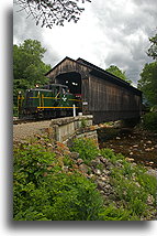 Clark's Covered Bridge::New Hampshire, USA::