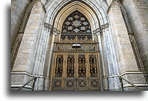 Side Entrance to the Cathedral::New York City, USA::