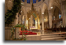 Relics and the Main Altar::New York City, USA::