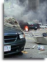 Attack on NYC #7::Septemper 11, 2001<br /> 8:51 a.m.::