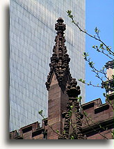 Trinity Church #4::World Trade Center before 9/11/2001::