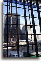 Deutsche Bank in the Background::Former World Trade Center site<br /> Spring 2007::