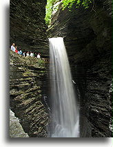 Cavern Cascade #1::Watkins Glen, New York, United States::