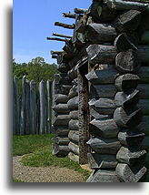 Storehouse in Fort Necessity::Fort Necessity, Pennsylvania, United States::