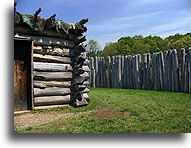 Inside Fort Necessity::Fort Necessity, Pennsylvania, United States::