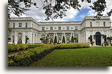 Rosecliff Front Facade::Newport, Rhode Island, United States::