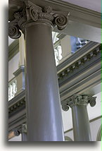 Touro Ionic Wooden Column::Newport, Rhode Island, United States::