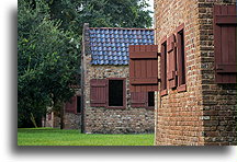 Slave Cabins::Boone Hall Plantation, South Carolina, United States::