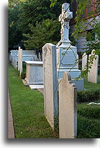 Small Cementery::Charleston, Karolina Południowa, USA::