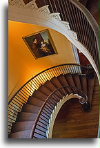 Spiralne schody #3::Dom Nathaniela Russell, Charleston, Karolina Południowa, USA::