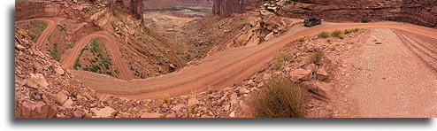 Mineral Bottom Road::Island in the Sky, Canyonlands, Utah, USA::