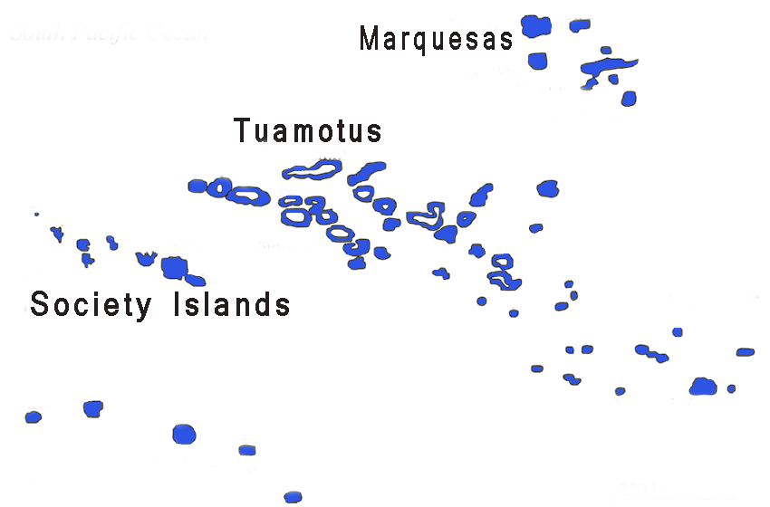 French Polynesia Map
