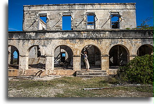 Ruiny hotelu Harrismith #1::Barbados, Karaiby::