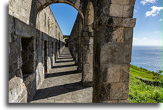 Officers Quarters #1::Brimstone Hill Fortress, Saint Kitts, Caribbean::