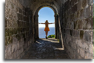 Officers Quarters #2::Brimstone Hill Fortress, Saint Kitts, Caribbean::