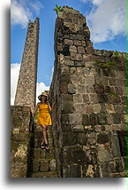 Sugar Factory Ruins::Wingfield Estate, Saint Kitts, Caribbean::