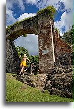 Sugar Mill::Wingfield Estate, Saint Kitts, Caribbean::