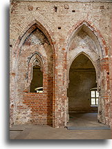 Gothic Arches::Lubiąż, Lower Silesia, Poland::