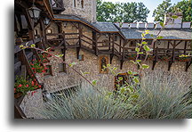 Wooden Cloisters #1::Korzkiew Castle, Poland::