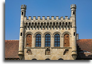 Gothic Revival Addition::Mirów Palace, Lesser Poland, Poland::