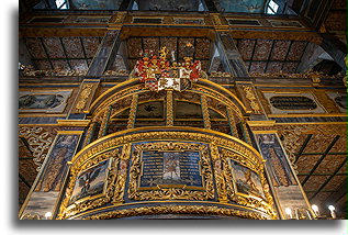 Decorated Hochberg Lodge::Church of Peace, Swidnica, Poland::