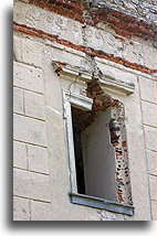 Ornaments Above the Window::Krzyztopór, Poland::