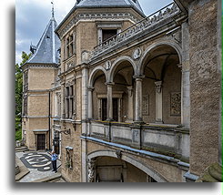 Castle Courtyard #1::Gołuchów Castle, Poland::