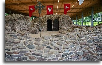 Baptismal Chapel::Ostrów Lednicki, Greater Poland, Poland::