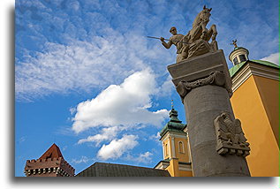 Monument to Poznań Uhlan Regiment::Poznań, Greater Poland, Poland::