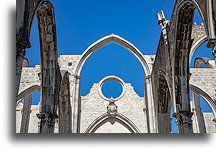 Gothic Arches #1::Carmo Convent, Lisbon, Portugal::